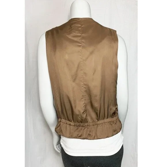 VINTAGE Saks Fifth Avenue Wool Vest - Picture 3 of 7